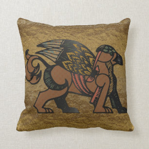 Coussin Mythologie du Nouvel Âge Griffin