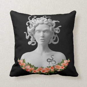Coussin Mythologie grecque de Medusa Gorgon