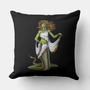 Coussin Mythologie grecque déesse Medusa