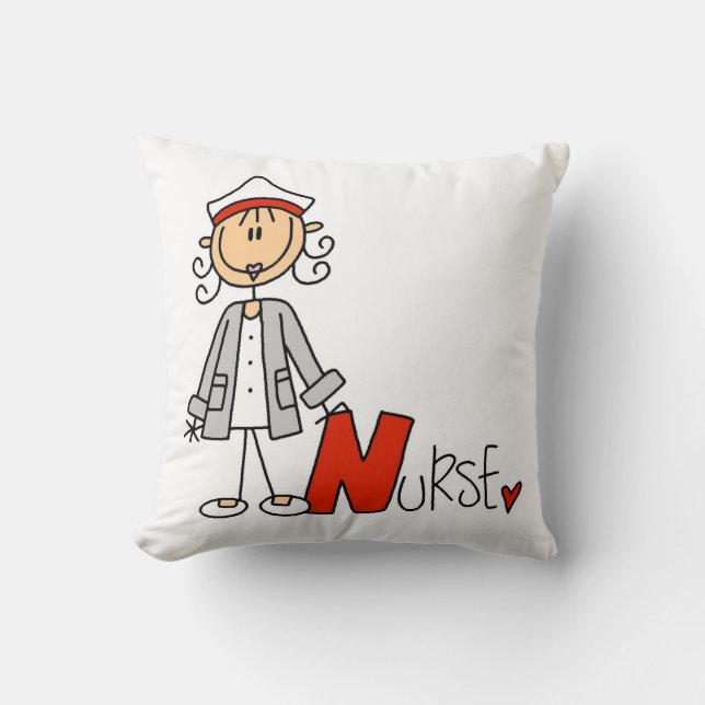 Coussin N est pour infirmière (Recto)