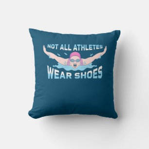 Coussin Nager Tous Les Athlètes Ne Portent Pas De Chaussur