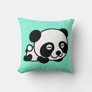 Coussin Named Panda Cushion