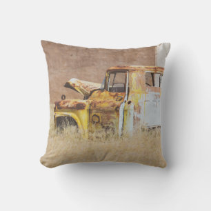 Coussin Namibie Afrique Abandon du paysage des épaves de v