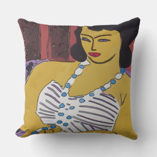 Coussin Nancy Abstrait Etc Été