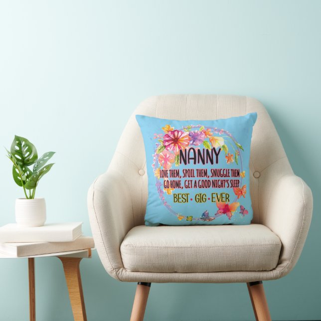Coussin Nanny Les Aime Les Gâter Les Énuder (Chaise)