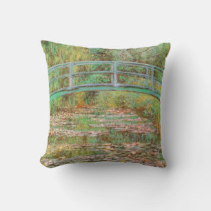 Coussin Nappes d'eau et pont japonais Monet Art