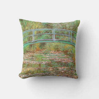Coussin Nappes d'eau et pont japonais Monet Art