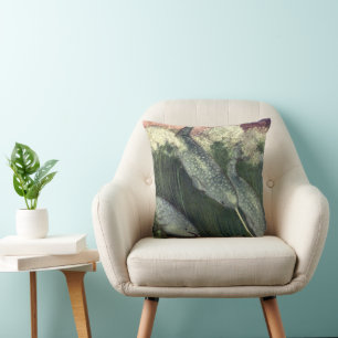 Coussin Narvals, Animaux marins Baleines Vie marine Vintag
