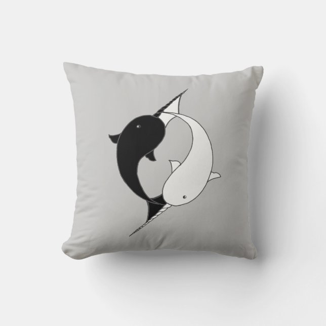 Coussin Narwhals wesome (Recto)