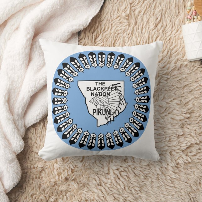 Coussin Nation Blackfoot (Couverture)