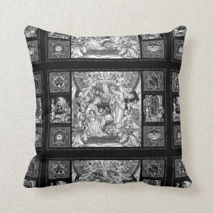Coussin Nativité de Noël Naissance de Jésus Marie-Josep