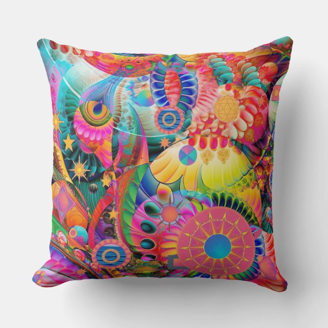 Coussin Nature extraterrestre (Recto)