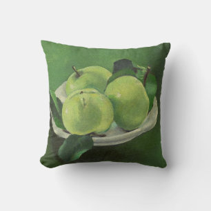 Coussin Nature morte aux pommes par Mikulas Galanda