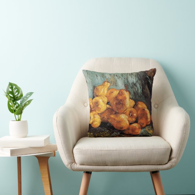 Coussin Nature morte avec des poires coings de Vincent van (Chaise)