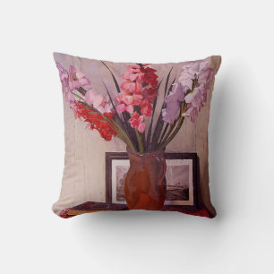 Coussin Nature morte avec Glaïeuls
