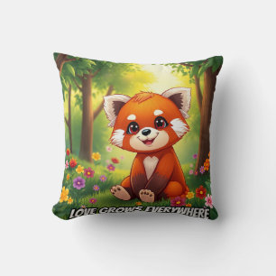 Coussin Nature’s Hug in a Cute Red Panda