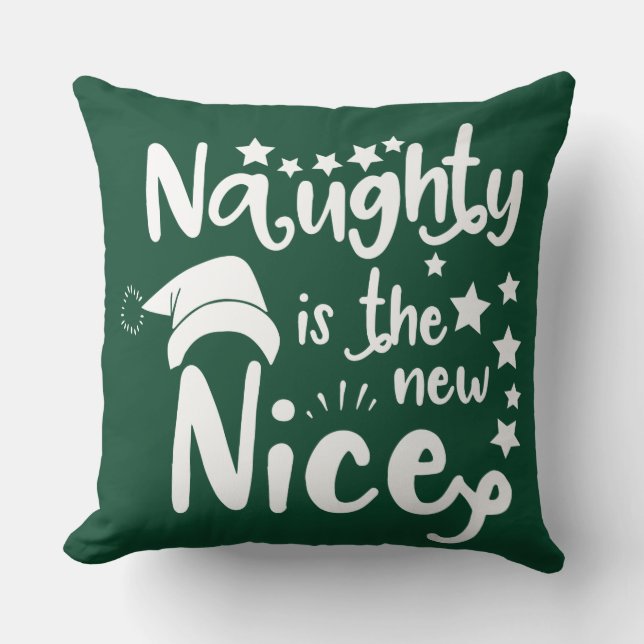 Coussin naughty est le nouveau gentil (Recto)