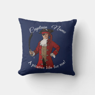 Coussin Nautical Blue Boy Pirate