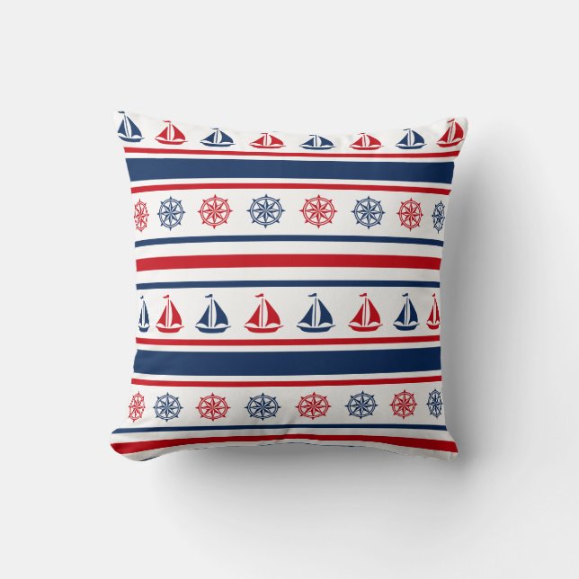 Coussin Nautical design (Recto)