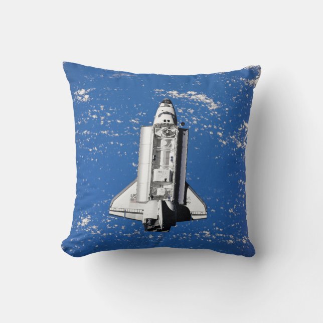 Coussin Navette spatiale Discovery de la NASA en orbite te (Recto)