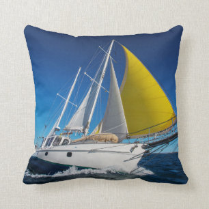 Coussin Navigation d'océan dans un yacht