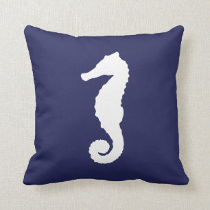 Coussin Navire de mer bleu marine