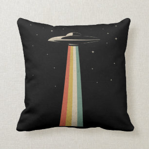 Coussin Navire spatial rétro-Alien d'enlèvement de l'OVN