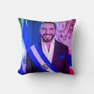Coussin Nayib Bukele, Président du Salvador