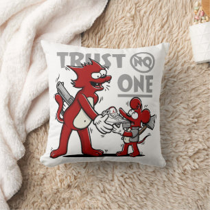 Coussin Ne croyez personne