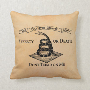 Coussin Ne marchez pas sur moi