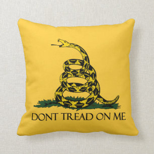 Coussin Ne marchez pas sur moi, histoire patriotique de