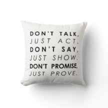 ne parle pas, agis simplement Citation motivante