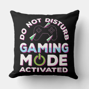 Coussin Ne pas déranger le mode de jeu activé