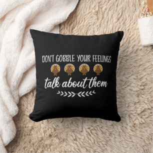 Coussin Ne pas froisser vos sentiments amusants Puns d'act