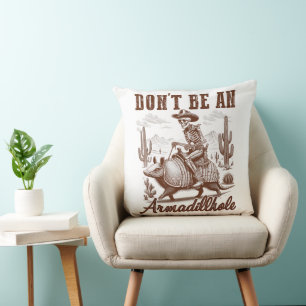Coussin Ne soyez pas un Armadillhole