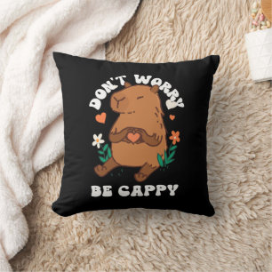 Coussin Ne t'inquiète pas d'être heureux