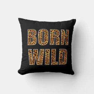Coussin Né Wild Cheetah Tiger Lion Poster de animal Leopar