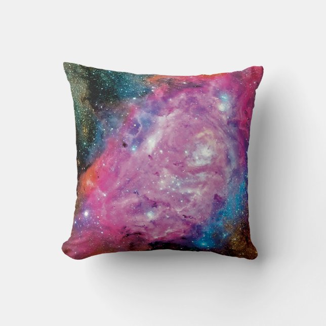 Coussin Nébuleuse de la Lagune Nuage Interstellaire Photo (Recto)