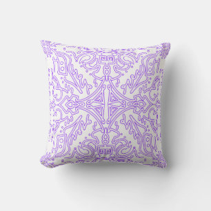 Coussin Nébuleuse Mystique Lilas