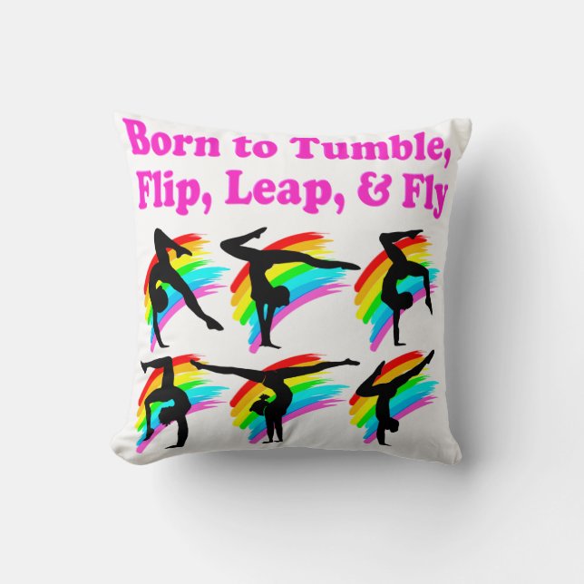 COUSSIN NÉE À LA CONCEPTION DE LA GYMNASTIQUE TUMBLE (Recto)