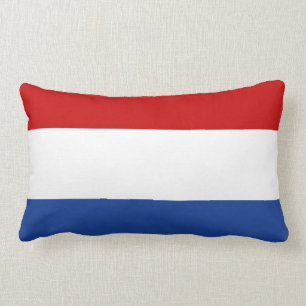 coussin néerlandais de drapeau de pays de la