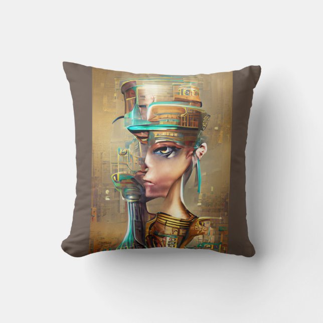 Coussin Néfertiti (Recto)