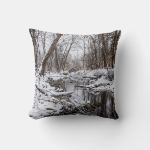 Coussin Neige du fleuve