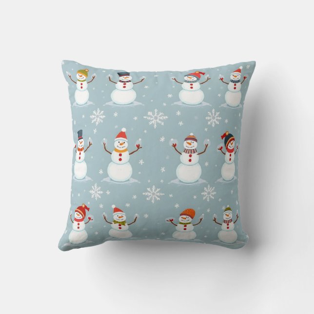 Coussin Neige et neige (Verso)