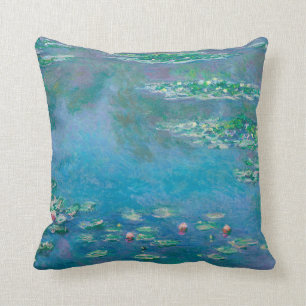 Coussin Nénuphar de Claude Monet Fine Art Painting