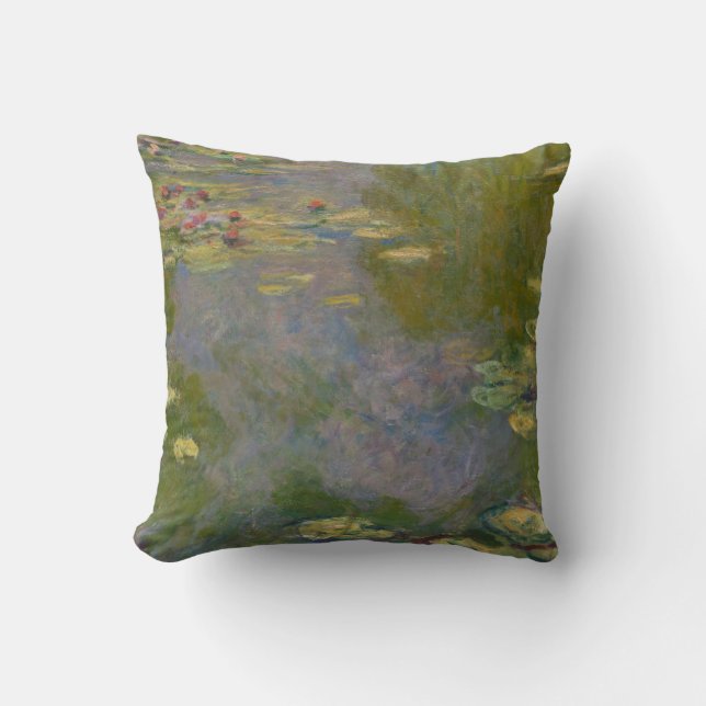 Coussin Nénuphars de Claude Monet |, 1919 (Recto)