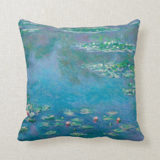 Coussin Nénuphars de Claude Monet Fine Art Painting