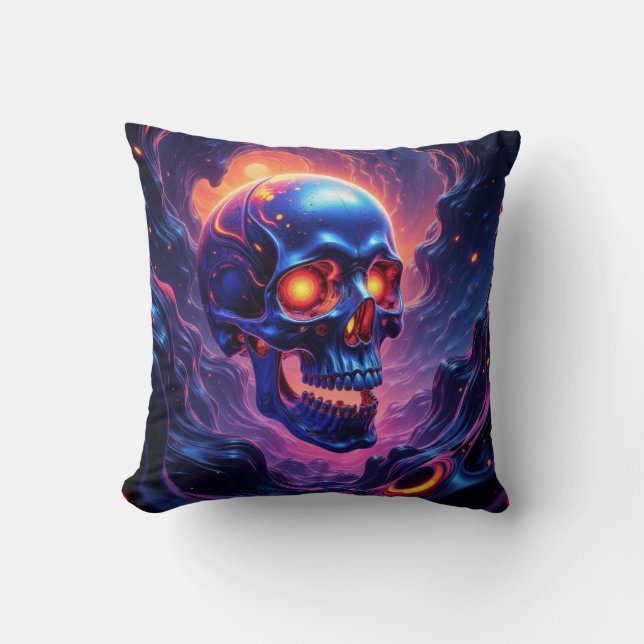 Coussin Neon Abyss (Recto)