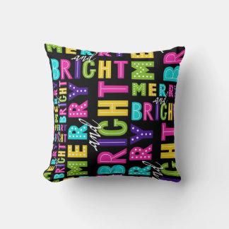 Coussin Neon Merry et Bright