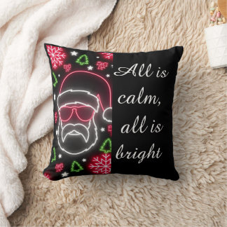 Coussin Neon Santa Glow Pillow